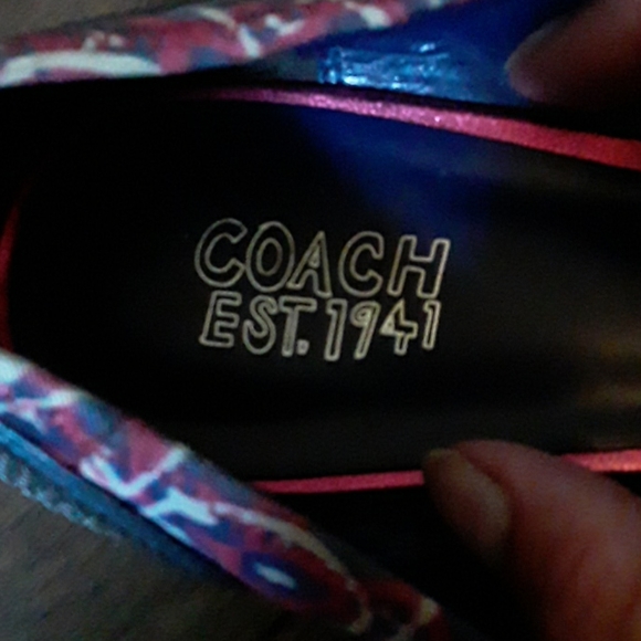 Coach ballet flats size 9 - Picture 5 of 6